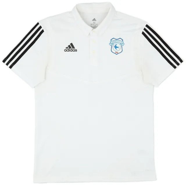 2019-20 Cardiff City adidas Polo Shirt - 9/10 - (M)
