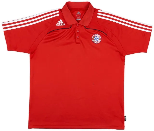 2008-09 Bayern Munich adidas Polo Shirt - 6/10 - (XL)