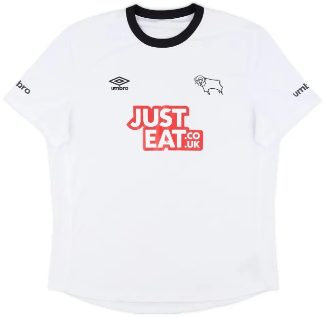 Umbro 2014-15 Derby County Home Shirt - 8/10 - (XL)