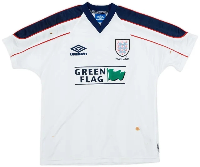 1998-99 England Umbro Training Shirt - 4/10 - (L)