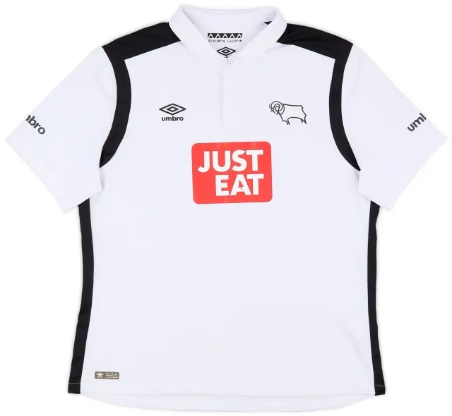 Umbro 2016-17 Derby County Home Shirt - 7/10 - (XXL)
