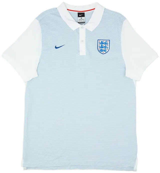 2016-17 England Nike Polo Shirt - 9/10 - (L)