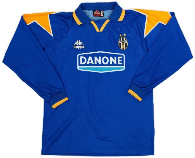 Kappa 1994-95 Juventus Away L/S Shirt - 7/10 - (M)
