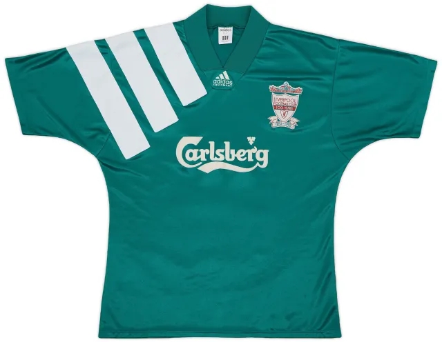 adidas 1992-93 Liverpool Centenary Away Shirt - 6/10 - (L)
