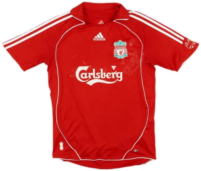 adidas 2006-08 Liverpool Home Shirt - 4/10 - (S)