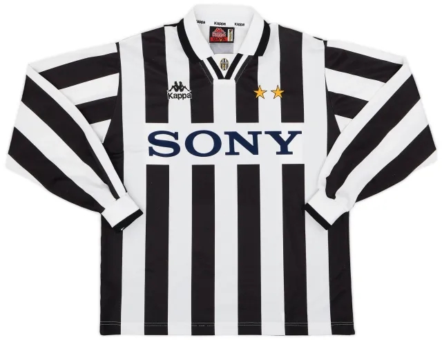 Kappa 1995-97 Juventus Home L/S Shirt - 8/10 - (S)
