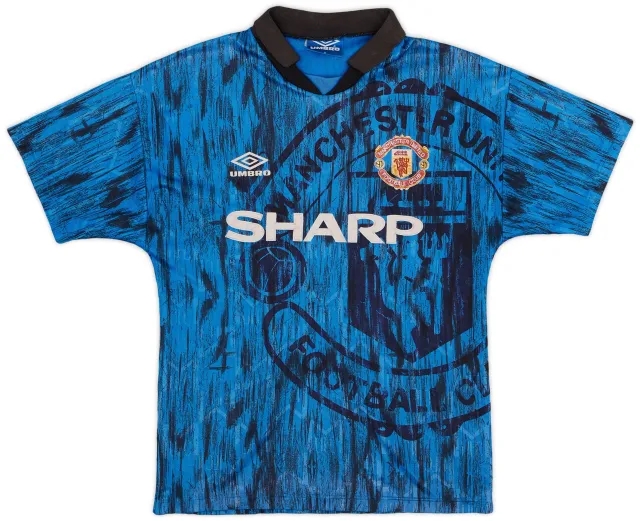 Umbro 1992-93 Manchester United Away Shirt - 5/10 - (S)