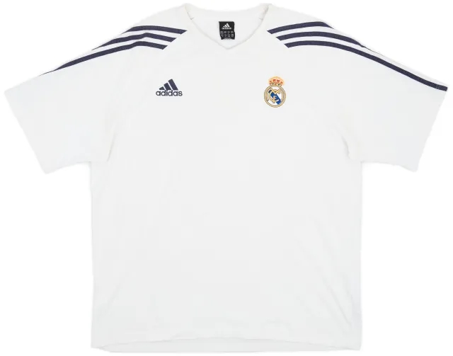 2005-06 Real Madrid adidas Leisure Tee - 7/10 - (L/XL)