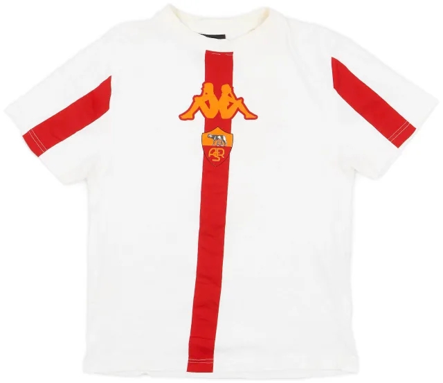 2009-10 Roma Kappa Cotton Tee - 7/10 - (S)