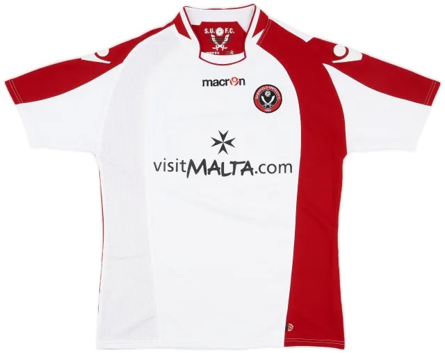 Macron 2009-10 Sheffield United Away Shirt - 8/10 - (L)