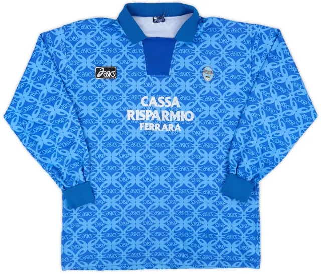 Asics S.P.A.L Mens LS Away Shirt 1995/96