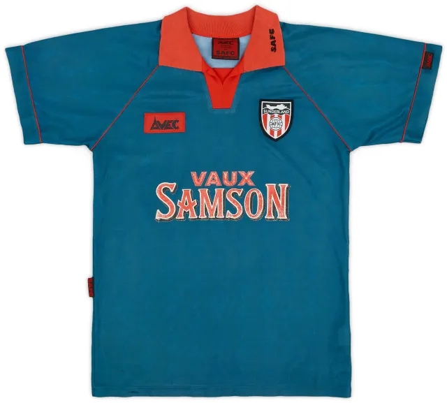 1994-95 Sunderland Away Shirt - 7/10 - (M.Boys)