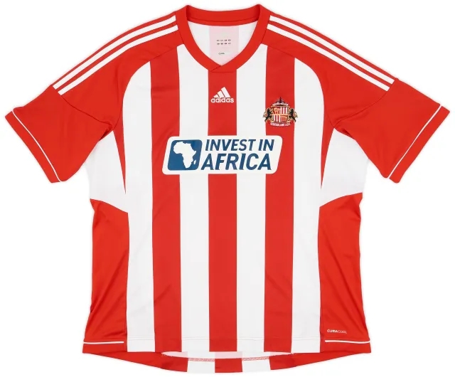 adidas 2012-13 Sunderland Home Shirt - 8/10 - (XXL)