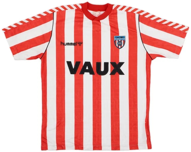 Hummel 1988-91 Sunderland Home Shirt - 7/10 - (XL)