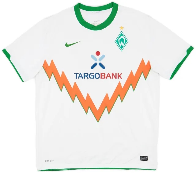 Nike 2010-11 Werder Bremen Away Shirt - 7/10 - (XL)
