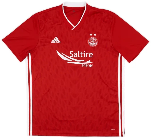 adidas 2019-20 Aberdeen Home Shirt - 7/10 - (L)