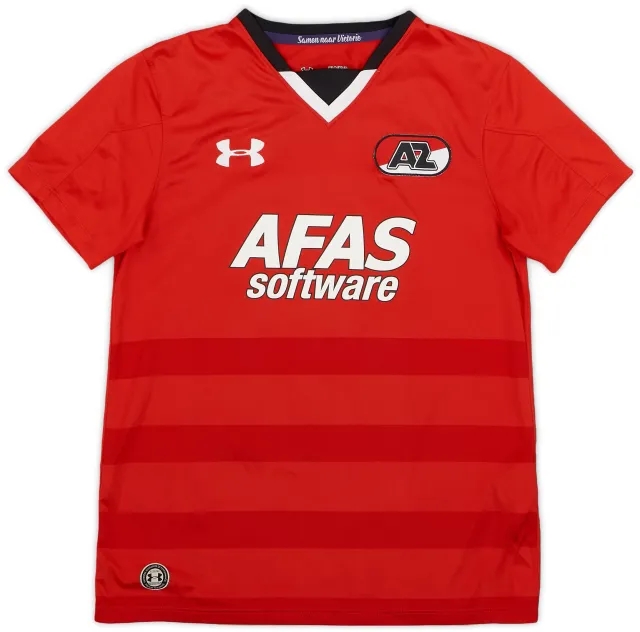 Under Armour 2016-17 AZ Alkmaar Home Shirt #10 - 7/10 - (L.Boys)