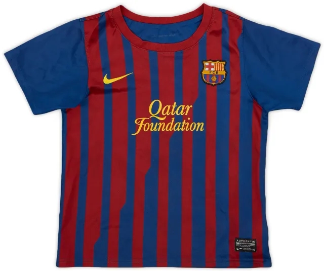 Nike 2011-12 Barcelona Home Shirt - 9/10 - (XS.Boys)
