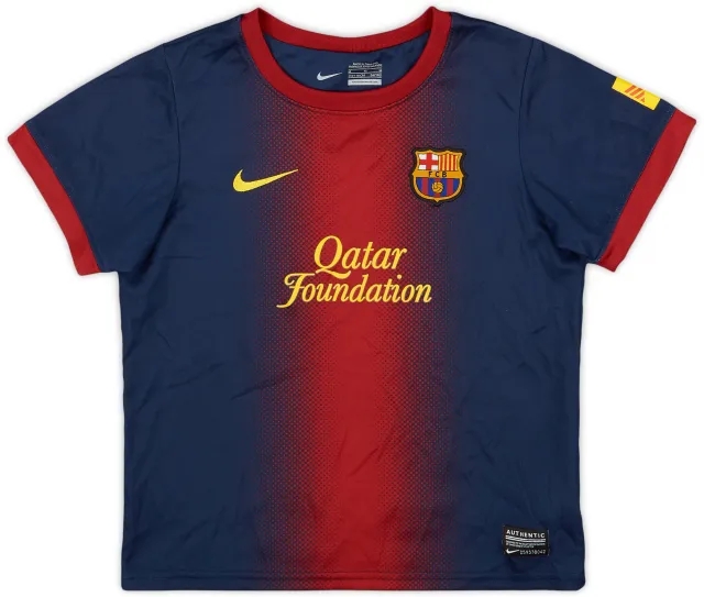 Nike 2012-13 Barcelona Home Shirt - 9/10 - (5-6 Years)