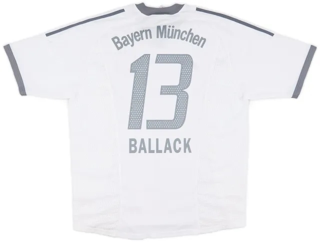 adidas 2002-03 Bayern Munich Away Shirt Ballack #13 - 6/10 - (XL)