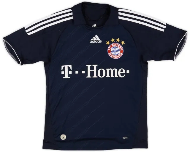 adidas Bayern Munich Boys SS Away Shirt 2008/09