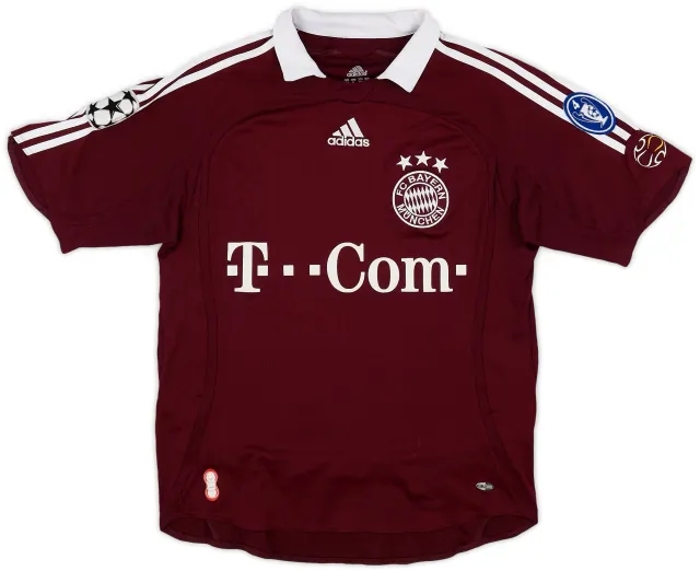 adidas 2006-07 Bayern Munich CL Shirt - 9/10 - (XL.Boys)