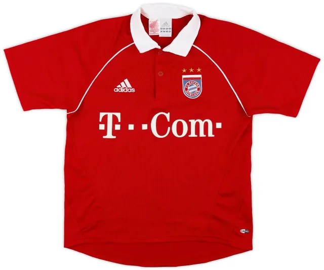 adidas 2005-06 Bayern Munich Home Shirt - 9/10 - (L.Boys)