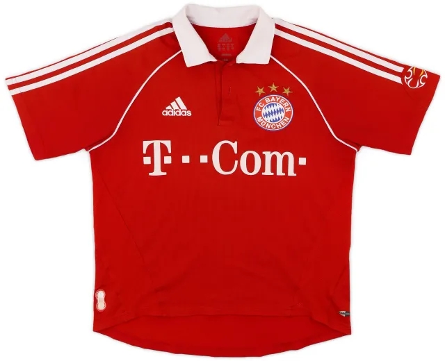 adidas 2006-07 Bayern Munich Home Shirt - 5/10 - (L.Boys)