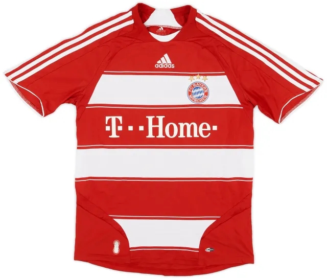 adidas 2007-08 Bayern Munich Home Shirt - 5/10 - (S)