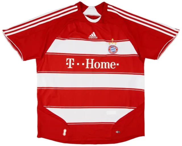 adidas 2008-09 Bayern Munich Home Shirt - 7/10 - (XXL)