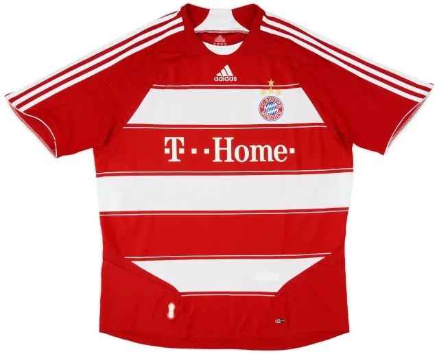 adidas 2008-09 Bayern Munich Home Shirt - 8/10 - (XL)