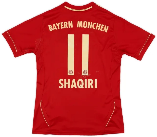 adidas 2011-13 Bayern Munich Home Shirt Shaqiri #11 - 5/10 - (XL.Boys)