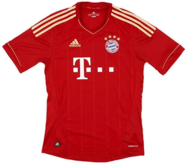 adidas 2011-13 Bayern Munich Home Shirt - 4/10 - (S)