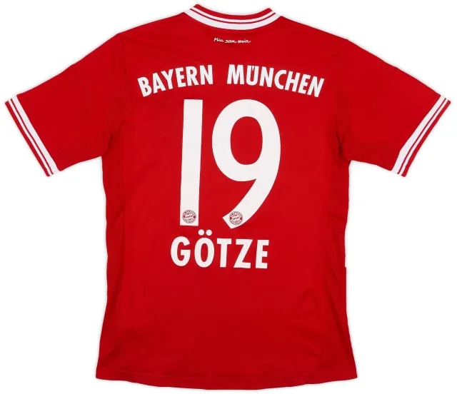 adidas 2013-14 Bayern Munich Home Shirt Gotze #19 - 5/10 - (L.Boys)