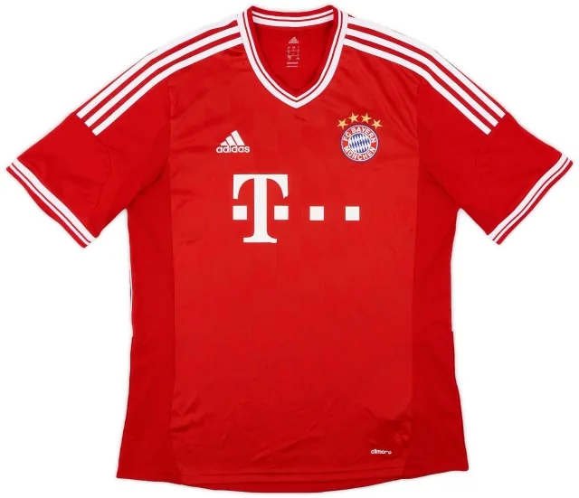 adidas 2013-14 Bayern Munich Home Shirt - 5/10 - (L)