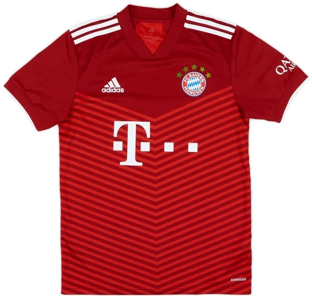 adidas 2021-22 Bayern Munich Home Shirt - 5/10 - (S)