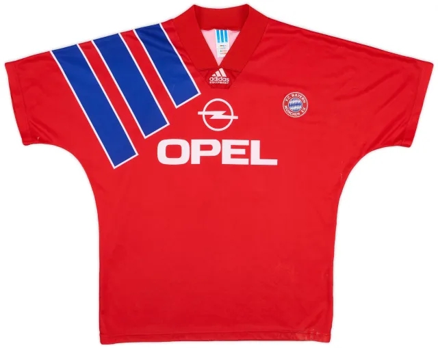 adidas 1991-93 Bayern Munich Home Shirt #7 - 7/10 - (L/XL)