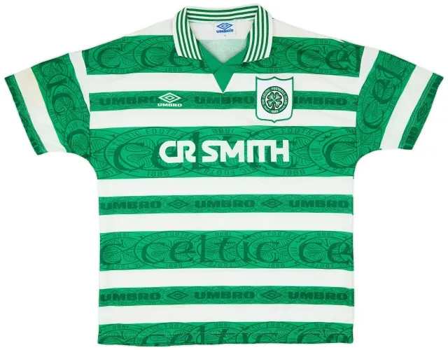 Umbro 1995-97 Celtic Home Shirt - 7/10 - (XL)