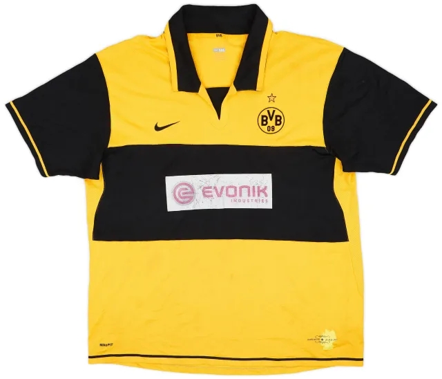 Nike 2007-08 Borussia Dortmund Home Shirt - 5/10 - (XXL)