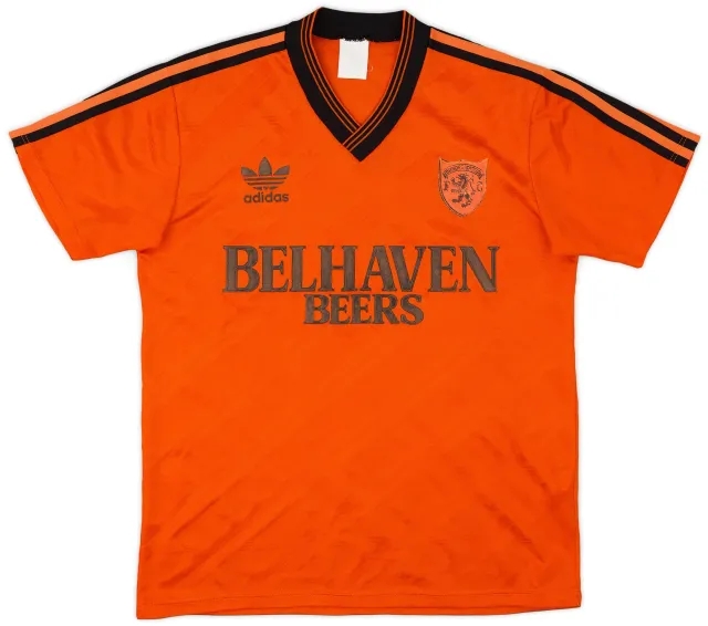 adidas 1987-88 Dundee United Home Shirt - 5/10 - (S)
