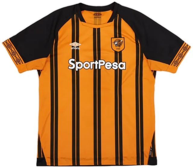 Umbro 2018-19 Hull City Home Shirt - 8/10 - (XL)