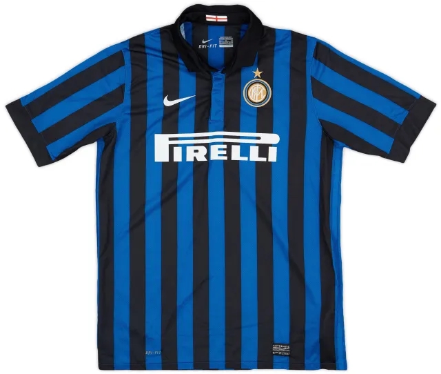 Nike 2011-12 Inter Milan Home Shirt - 9/10 - (XL.Boys)