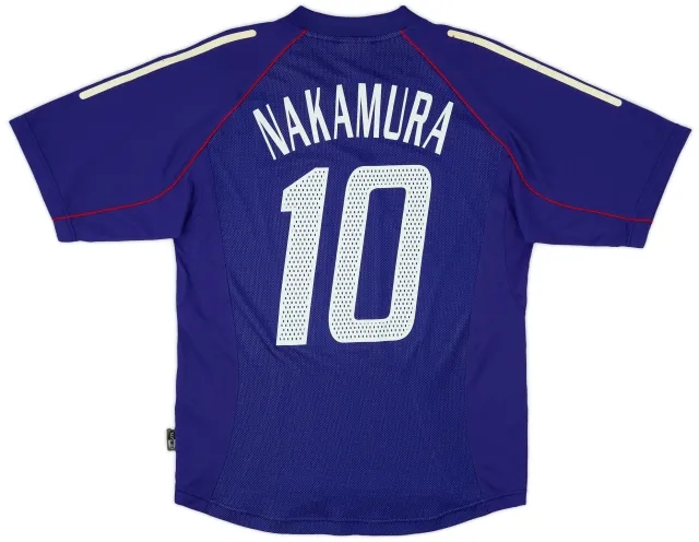 adidas 2002-04 Japan Home Shirt Nakamura #10 - 5/10 - (S)