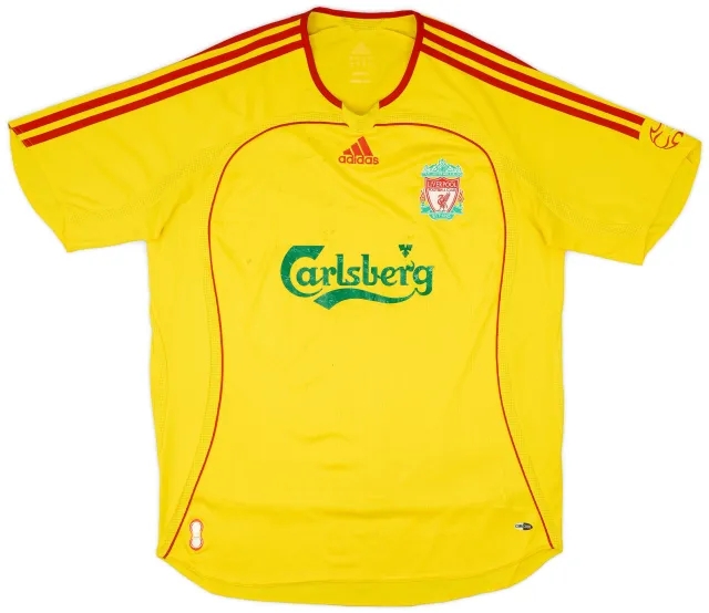 adidas 2006-07 Liverpool Away Shirt - 5/10 - (L)