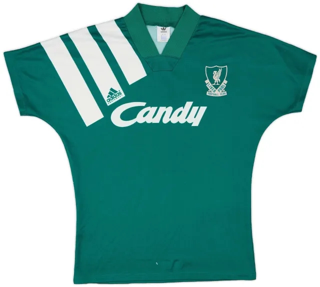 adidas 1991-92 Liverpool Away Shirt - 6/10 - (S)