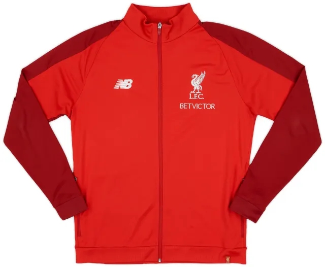 2018-19 Liverpool New Balance Track Jacket - 9/10 - (L)