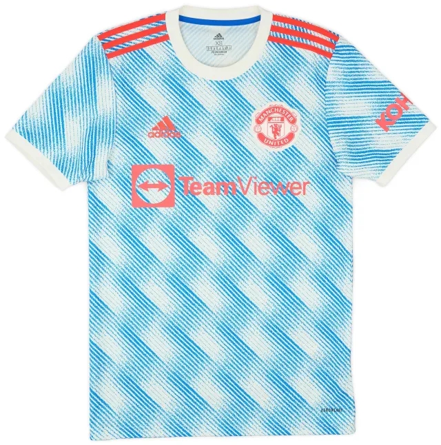 adidas 2021-22 Manchester United Away Shirt - 8/10 - (XS)