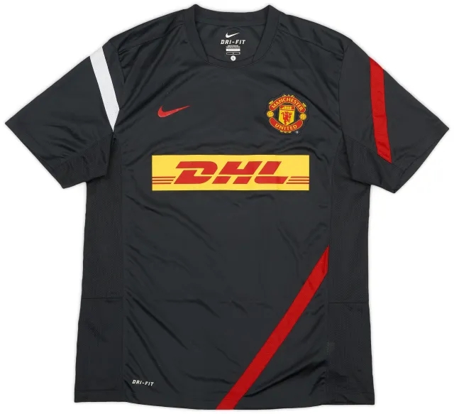 2012-13 Manchester United Nike Training Shirt - 8/10 - (L)