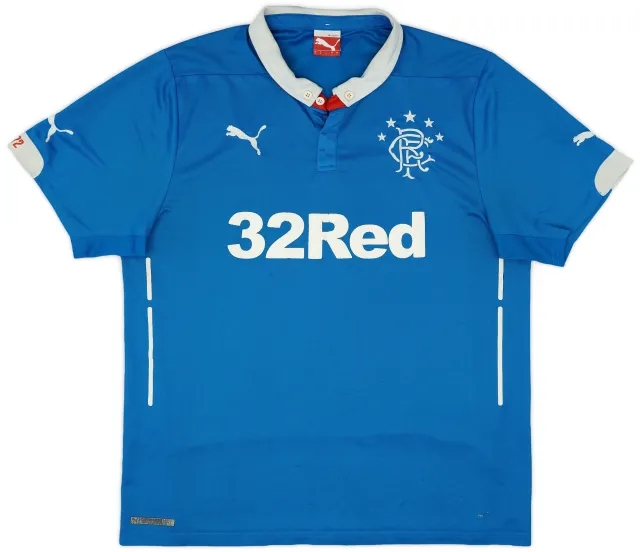 Puma 2014-15 Rangers Home Shirt - 5/10 - (L)