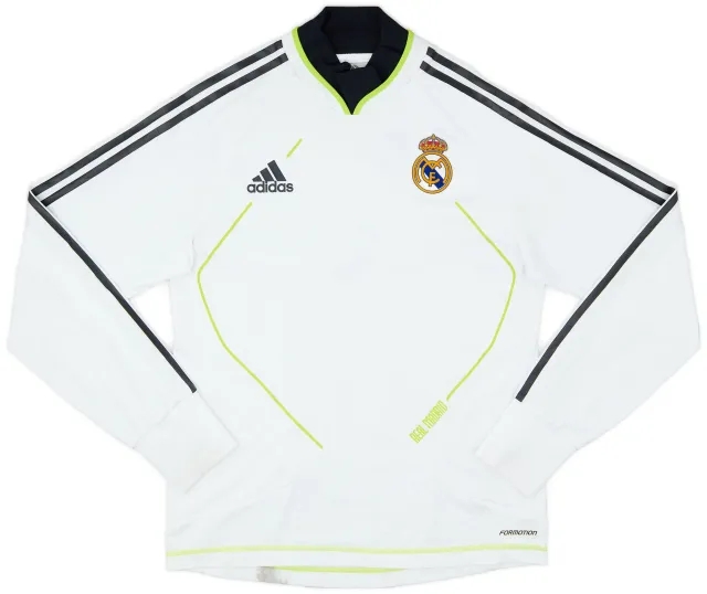 2010-11 Real Madrid adidas Formotion Training L/S Shirt - 6/10 - (M)